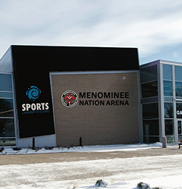 Menominee Nation Arena Building Exterior